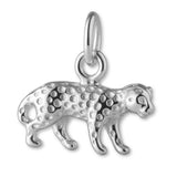 999 Pure Silver - Asiatic Cheetah Charm