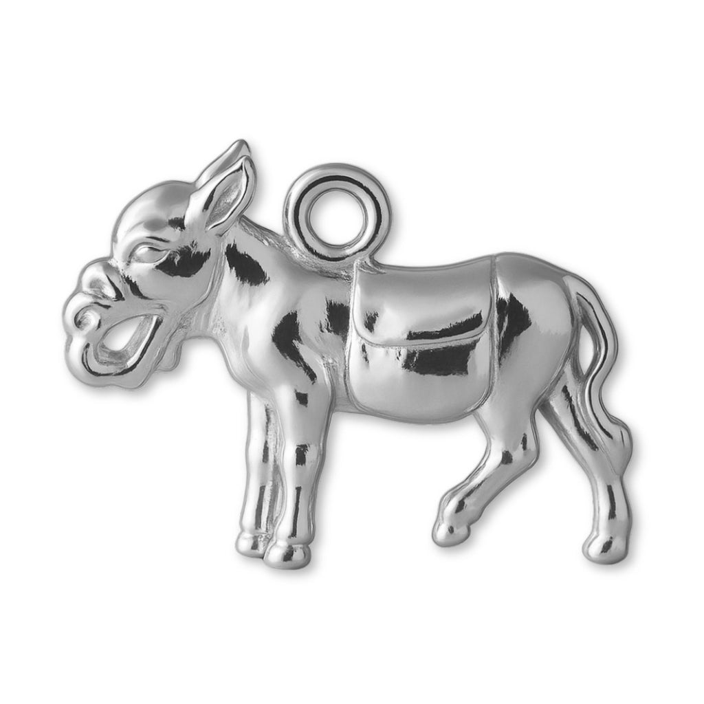 925 Sterling Silver - Farm Mule Charm