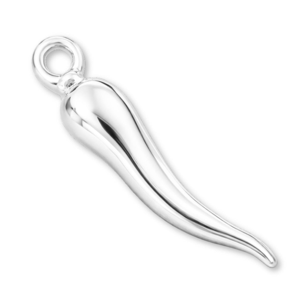 940 Argentium Silver - Cornicello Charm