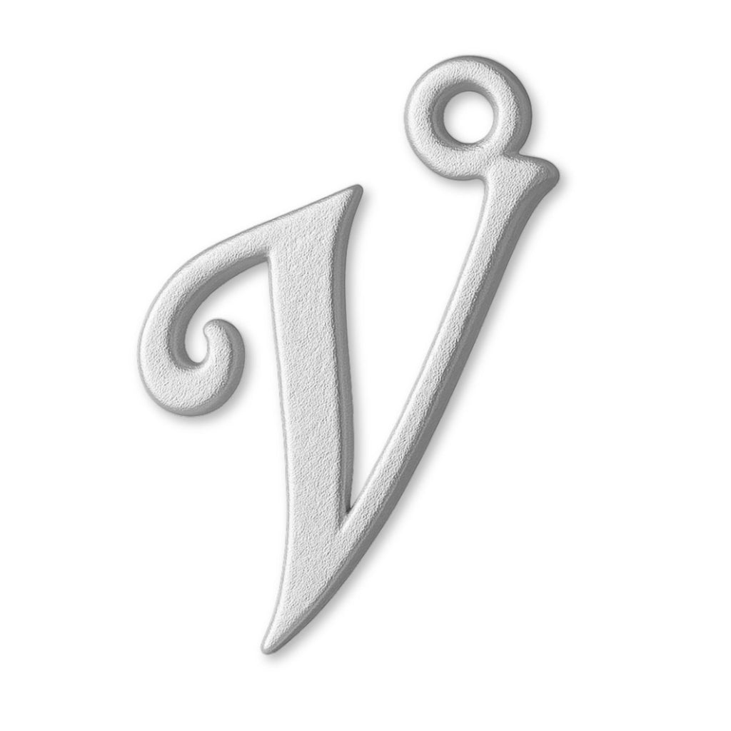 925 Sterling Silver - Cursive Letter Charm