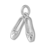 999 Pure Silver - Ballet Shoes Charm