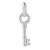 925 Sterling Silver - Classic Vintage Key Charm