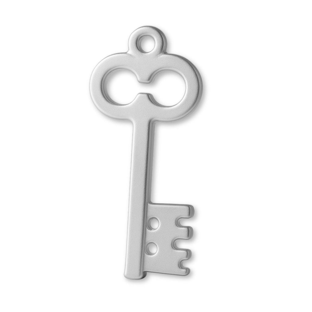 999 Pure Silver - Castle Key Charm