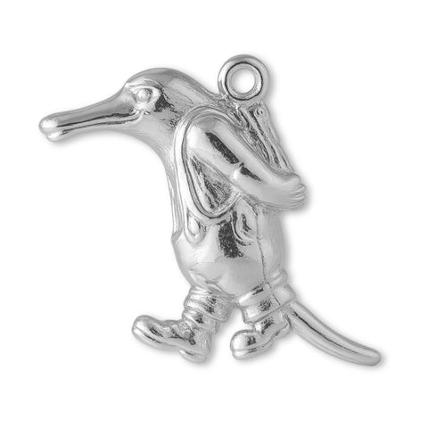 999 Pure Silver - Platypus Student Charm