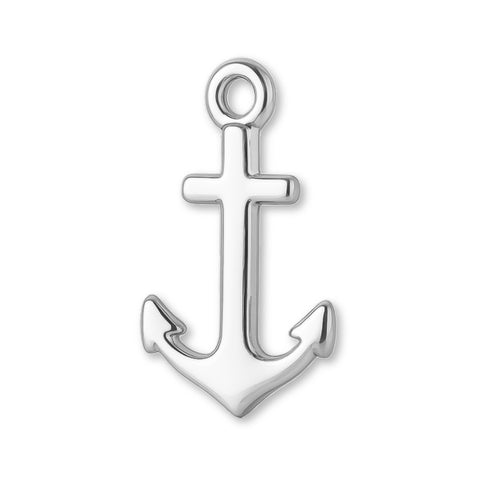 925 Sterling Silver Classic - Nautical Anchor Charm