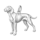 999 Pure Silver - Vizsla Dog Charm