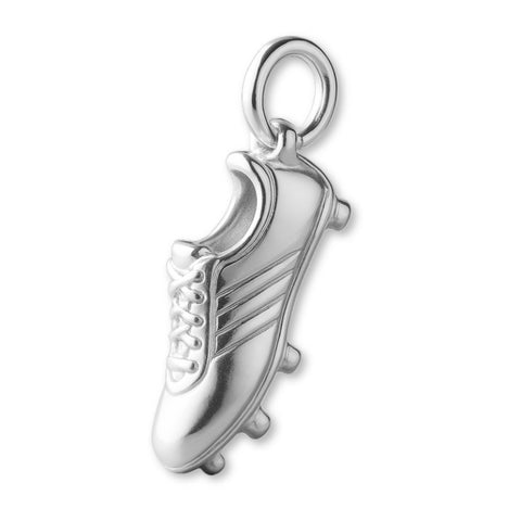 940 Argentium Silver - Studded Football Boot Charm