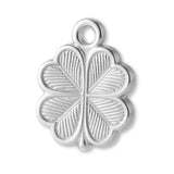 925 Sterling Silver - Four-Leaf Clover Amulet Charm