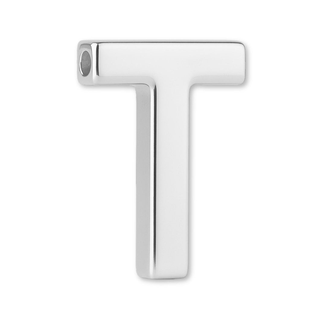 925 Sterling Silver - Block Letter Charm