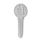 999 Pure Silver - 21 House Key Charm