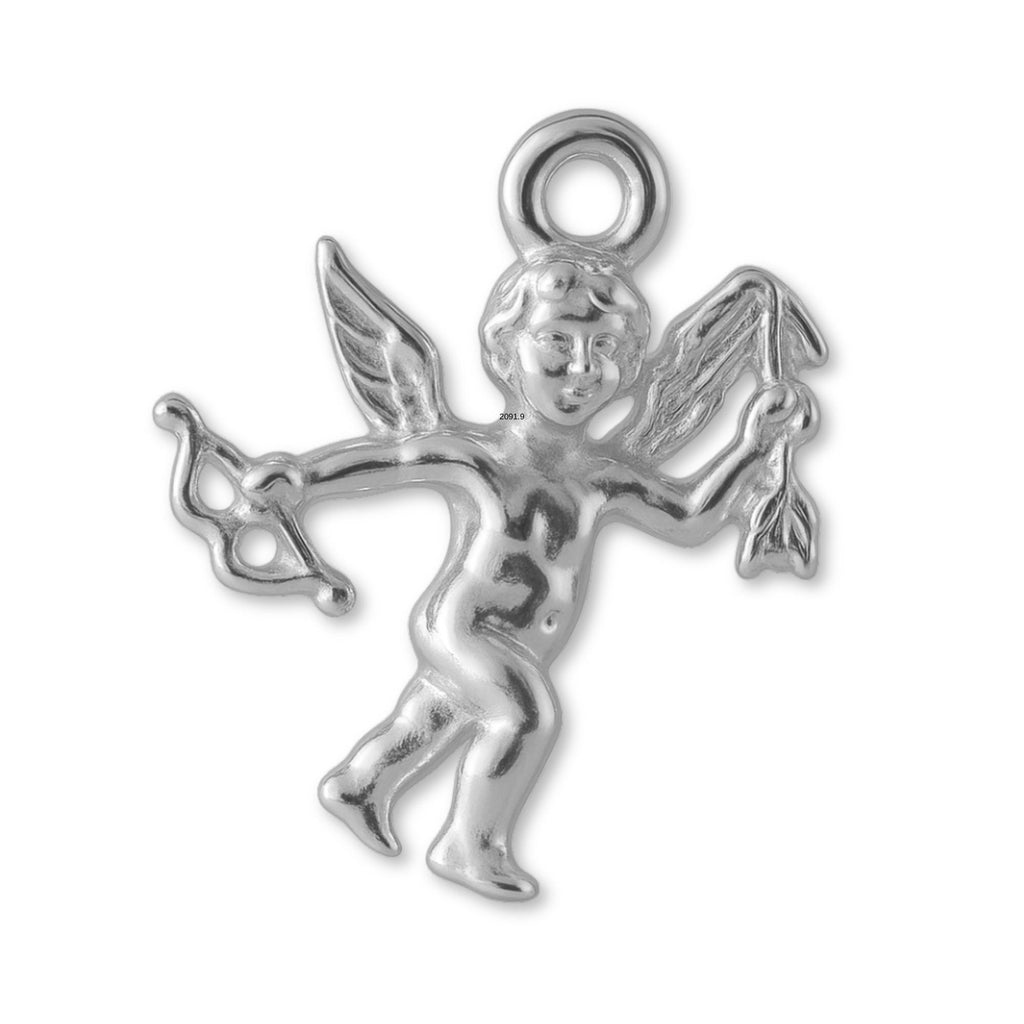 999 Pure Silver - Cupid of Peace Charm