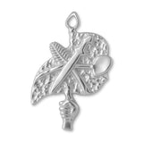 940 Argentium Silver - Peace Sigil Charm