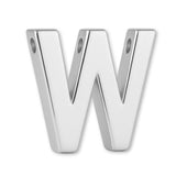 925 Sterling Silver - Block Letter Charm