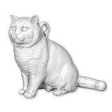 999 Pure Silver - British Shorthair Cat Charm