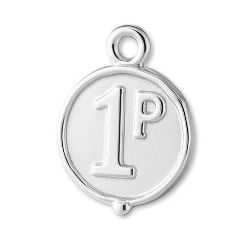 940 Argentium Silver - 1st Place Medal Charm