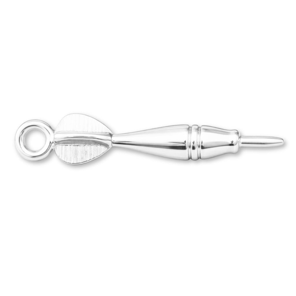 925 Sterling Silver - Throwing Dart Charm