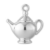 940 Argentium Silver - Classic Teapot Charm