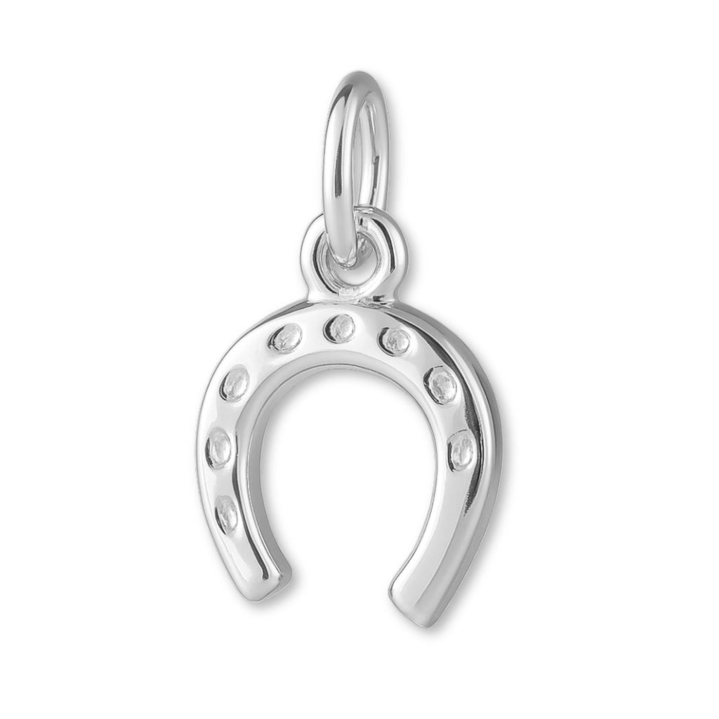 940 Argentium Silver - Traditional Horseshoe Charm
