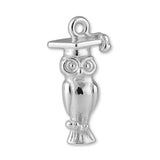 999 Pure Silver - Graduation Owl Charm