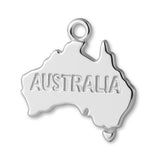 925 Sterling Silver - Mini Australia Charm