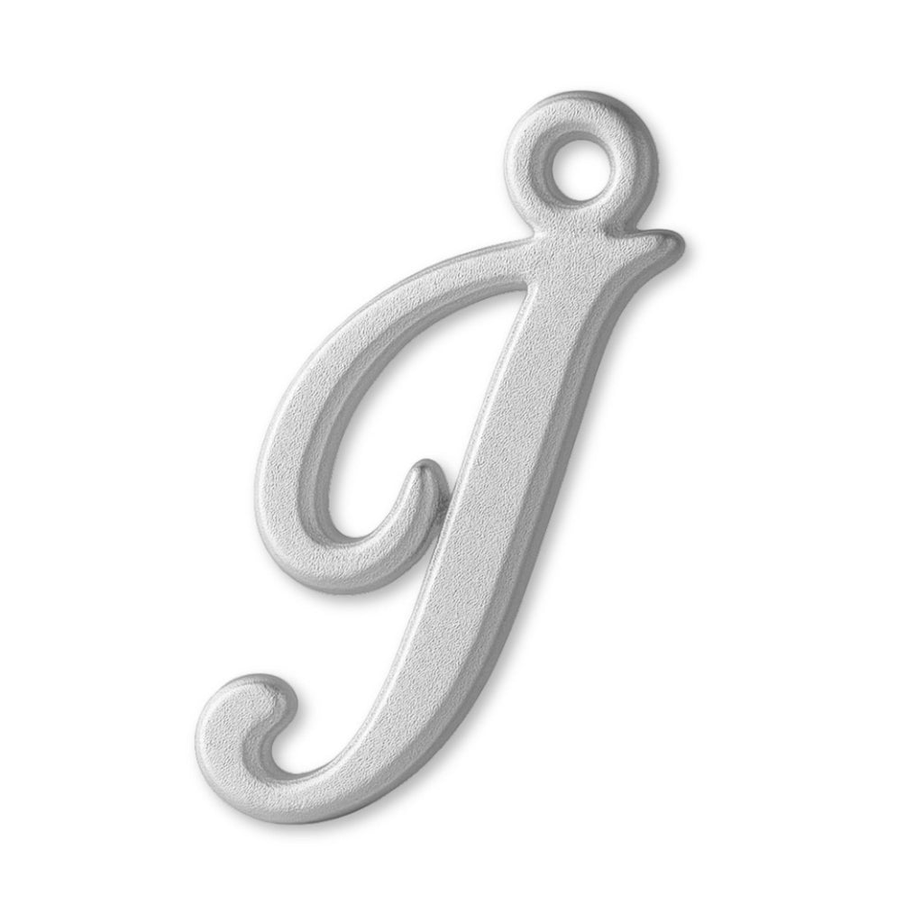 925 Sterling Silver - Cursive Letter Charm