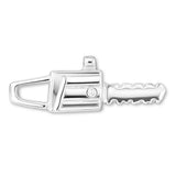 940 Argentium Silver - Loggers Chainsaw Charm