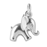 940 Argentium Silver - Baby Elephant Charm