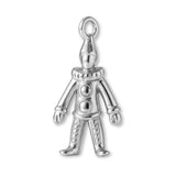999 Pure Silver - Circus Clown Charm