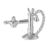 925 Sterling Silver - Candlestick Telephone Charm