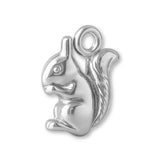 940 Argentium Silver - American Red Squirrel Charm
