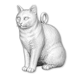 999 Pure Silver - American Shorthair Cat Charm