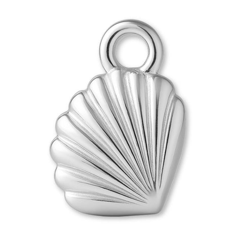 999 Pure Silver - Lagoon Cockle Shell Charm