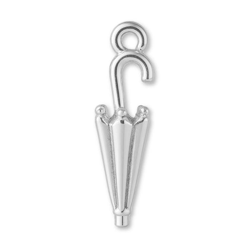 999 Pure Silver - Classic Umbrella Charm