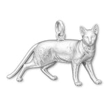 940 Argentium Silver - Egyptian Mau Cat Charm