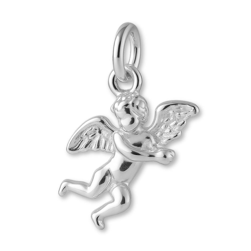 940 Argentium Silver - Minimalist Cherub Charm