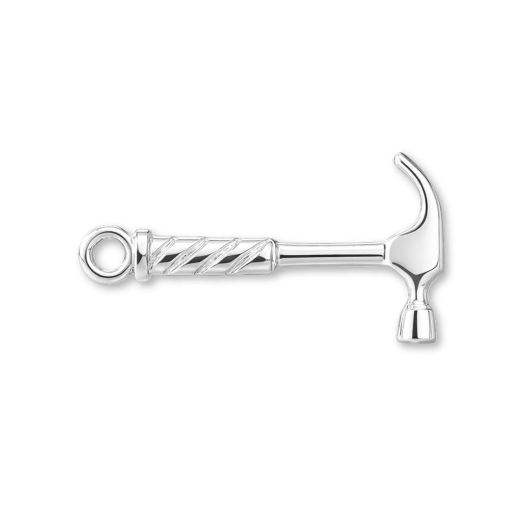 940 Argentium Silver - Builders Hammer Charm