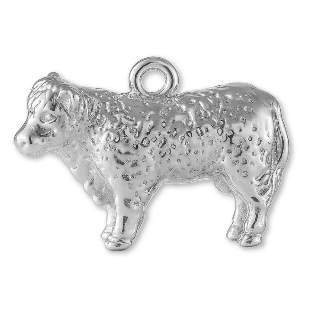 940 Argentium Silver - Merino Sheep Charm