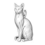 999 Pure Silver - Singapura Cat Charm