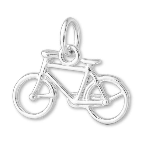 940 Argentium Silver - Classic Bicycle Charm
