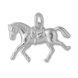 999 Pure Silver - Saddled Riding Horse Charm