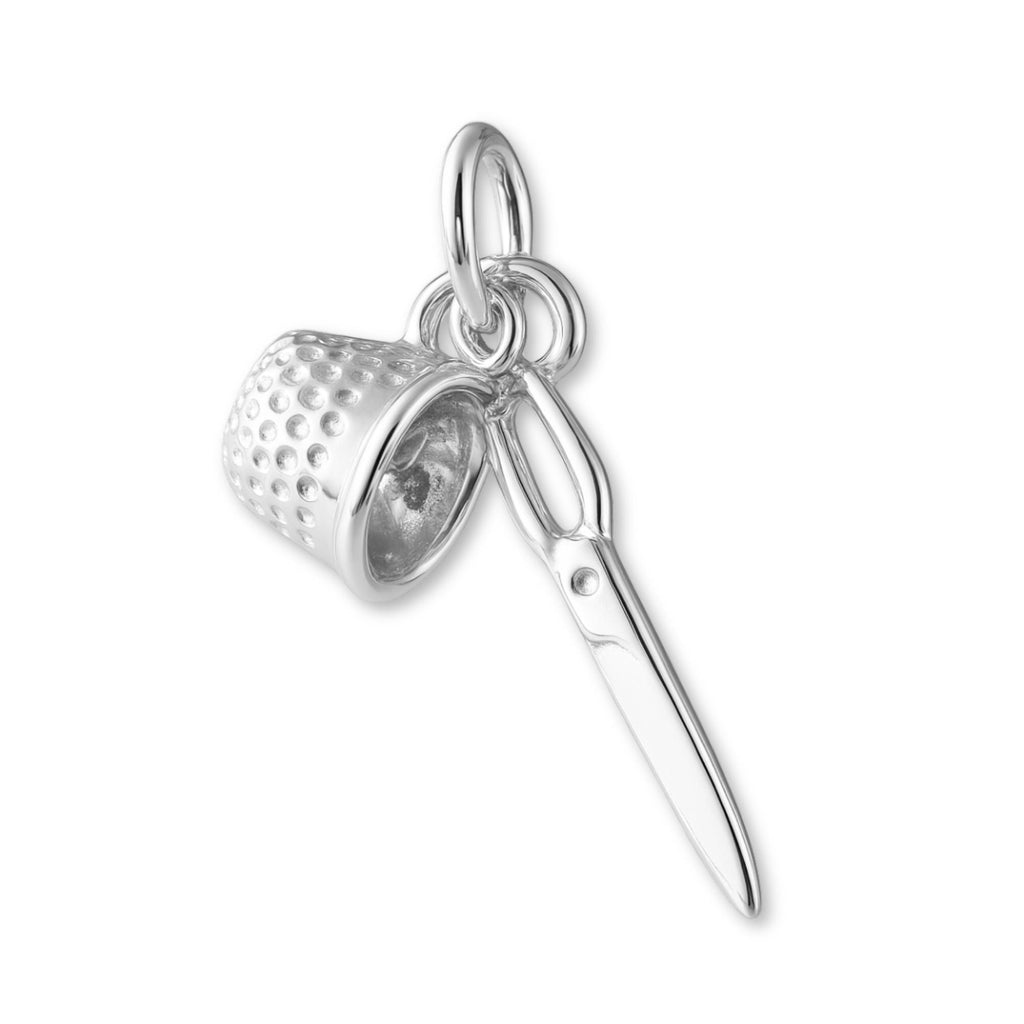 940 Argentium Silver - Sewing Trinkets Charm