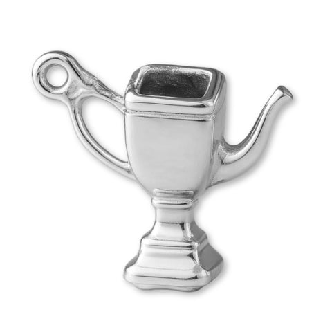 925 Sterling Silver - Vintage Kettle Charm