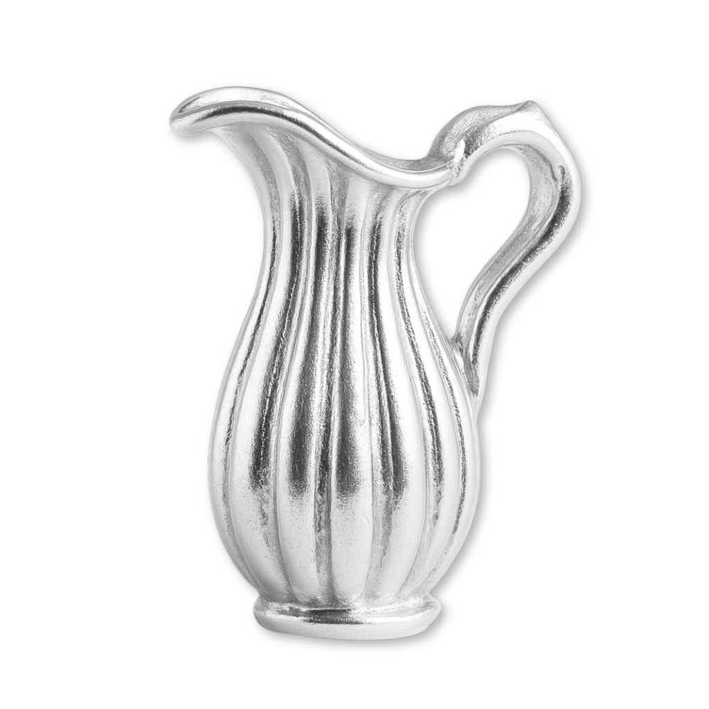 925 Sterling Silver - Fluted Water Pitcher Charm