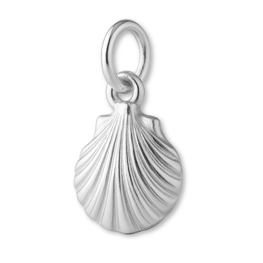 999 Pure Silver - Clam Cockle Shell Charm