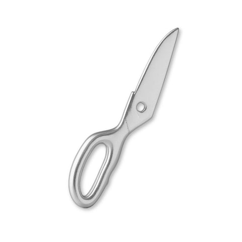 940 Argentium Silver - Scissor Half Charm