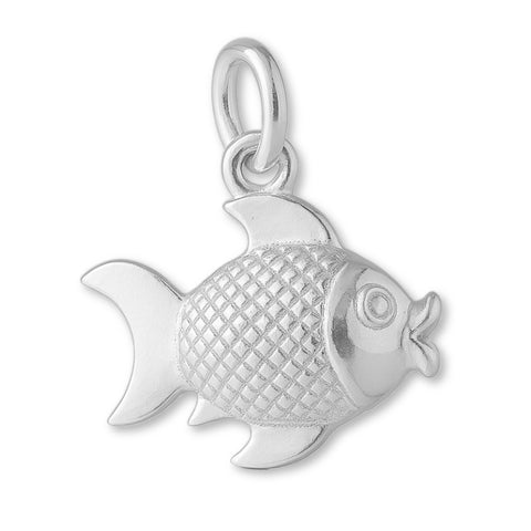 925 Sterling Silver - Lucky Goldfish Charm