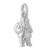 925 Sterling Silver - Classic Santa Claus Charm