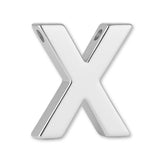 925 Sterling Silver - Block Letter Charm