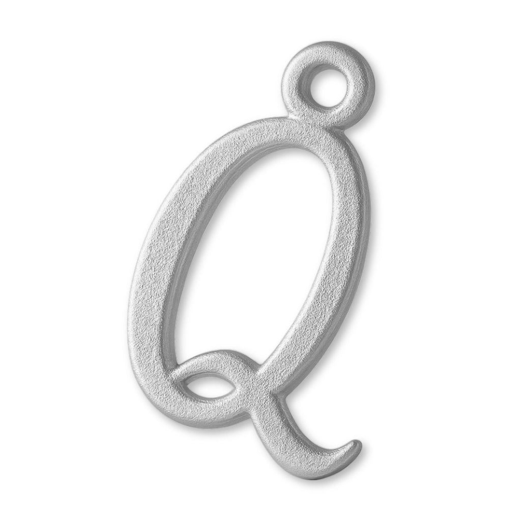 925 Sterling Silver - Cursive Letter Charm