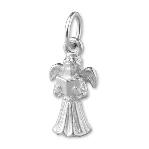 999 Pure Silver - Christmas Carol Angel Charm